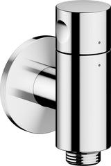 AXOR One Wandanschluss mit Absperrventil – Chrom, G 1/2, Rückflussverhinderer