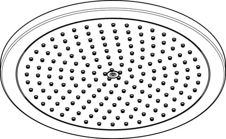 Hansgrohe HG Kopfbrause Croma 280 Air 1Jet DN15 Chrom – 280 mm, RainAir, Decken-/Wandmontage