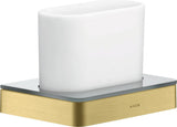 AXOR Universal Softsquare Zahnputzbecher Wandmontage Chrom von Hansgrohe