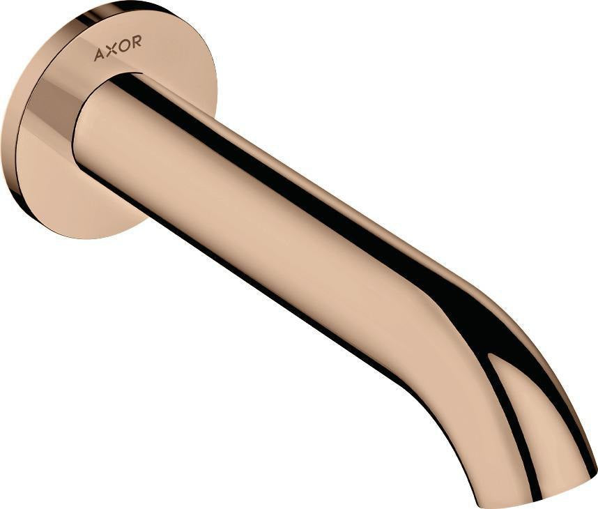 AXOR Uno Wanneneinlauf gebogen in Chrom – Wandmontage, 178 mm Ausladung, DN20