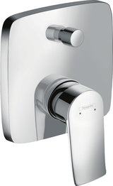 Hansgrohe Metris UP Wannenmischer Fertigmontageset chrom mit Sicherungskombination EN 1717