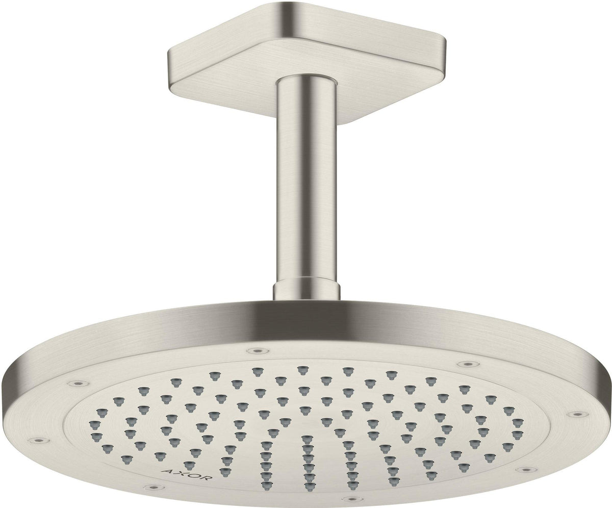 AXOR Kopfbrause 245 1jet EcoSmart Chrom – 245 mm Rain Strahl für Wand- und Deckenmontage