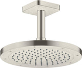 AXOR Kopfbrause 245 1jet EcoSmart Chrom – 245 mm Rain Strahl für Wand- und Deckenmontage