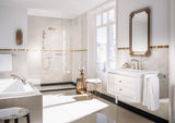 HANSGROHE Kopfbrause RAINDANCE CLASSIC AIR 1jet 240 mm mit Brausearm 390 mm chrom/gold