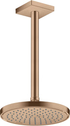 brushed red gold