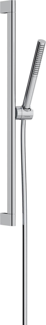 Hansgrohe Pulsify S Brauseset mit 650 mm Brausestange in Chrom – PowderRain Strahlart