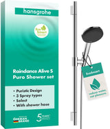 HANSGROHE Raindance Alive Select S Brauseset 125 mm 3 Strahlarten EcoSmart