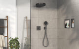 HANSGROHE ShowerSelect Comfort E Thermostat Fertigmontageset UP Chrom für 2 Verbraucher