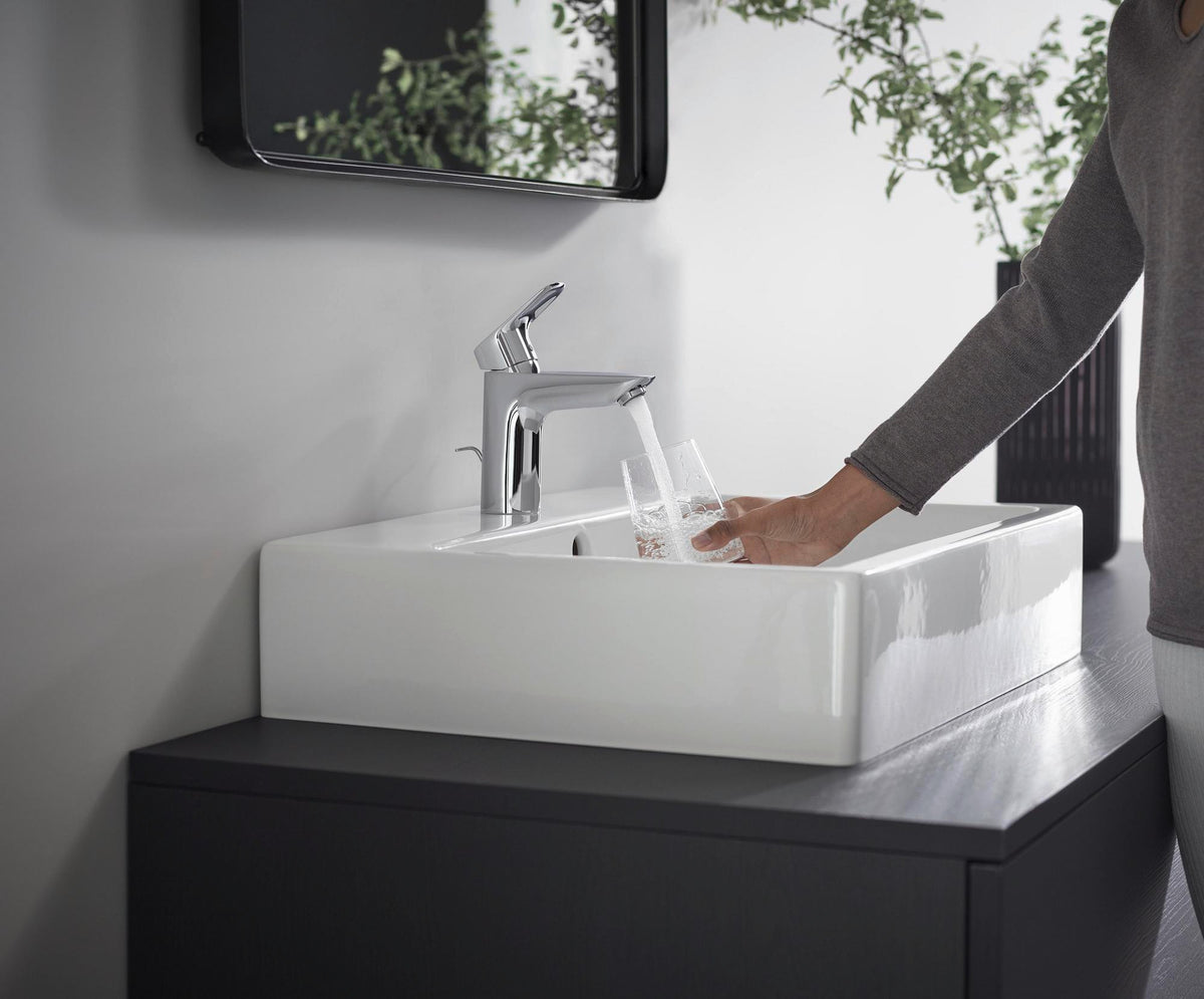 HANSGROHE Logis Einhebel-Waschtischmischer 100 mit Zugstangen-Ablaufgarnitur, chrom