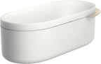 sonstige / 1900x850mm freist oval brushed nickel