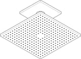 AXOR Kopfbrause 300/300 2jet Deckenmontage Chrom – PowderRain & Intense PowderRain