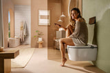 HANSGROHE Dusch-WC LavaPura Element S AquaHelix Flush mit HygieneEffect – Komplettset Wand-WC