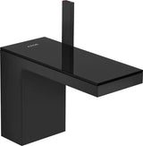 AXOR MYEDITION 110 Einhebel-Waschtischmischer mit Platte und Push-Open Ablaufgarnitur in Chrom