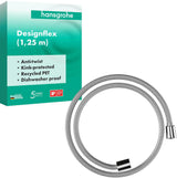 Hansgrohe Designflex Textilbrauseschlauch 125 cm Chrom – Knickgeschützt & Drehwirbel