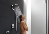 Hansgrohe PULSIFY SELECT 105 3jet Relaxation Brauseset mit Brausestange 650 mm Chrom