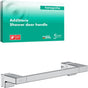 Hansgrohe AddStoris Duschtürgriff Chrom – Metall, 398 mm, verdeckte Befestigung