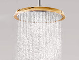 HANSGROHE Kopfbrause RAINDANCE CLASSIC AIR 1jet 240 mm mit Brausearm 390 mm chrom/gold