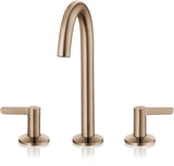 AXOR ONE 3-Loch-Waschtischarmatur 170 mit Push-Open Ablaufgarnitur Chrom