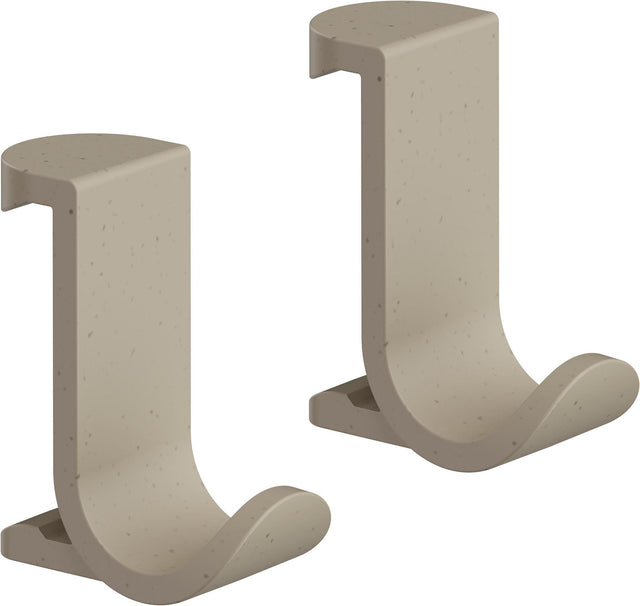 Handtuchhaken WallStoris Planet Edition breit sand von Hansgrohe – 2 Haken, 32 mm