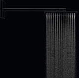 AXOR Kopfbrause 250/250 1jet Chrom mit Brausearm – PowderRain Strahl für Wandmontage