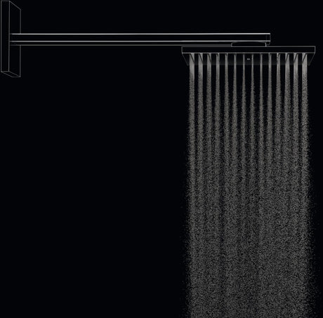 AXOR Kopfbrause 250/250 2jet Chrom mit Brausearm – PowderRain Strahlarten