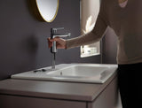 HANSGROHE Talis E Einhebel-Waschtischmischer 110 mit Ablaufgarnitur, chrom – ComfortZone, 5 l/min