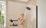 HANSGROHE ShowerSelect UP Thermostat für 2 Verbraucher – Chrom, Select-Button, thermostatische Regelung