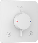 HANSGROHE Ecostat Comfort Q Thermostat UP Fertigset für 2 Verbraucher – Temperatur- und Volumensteuerung
