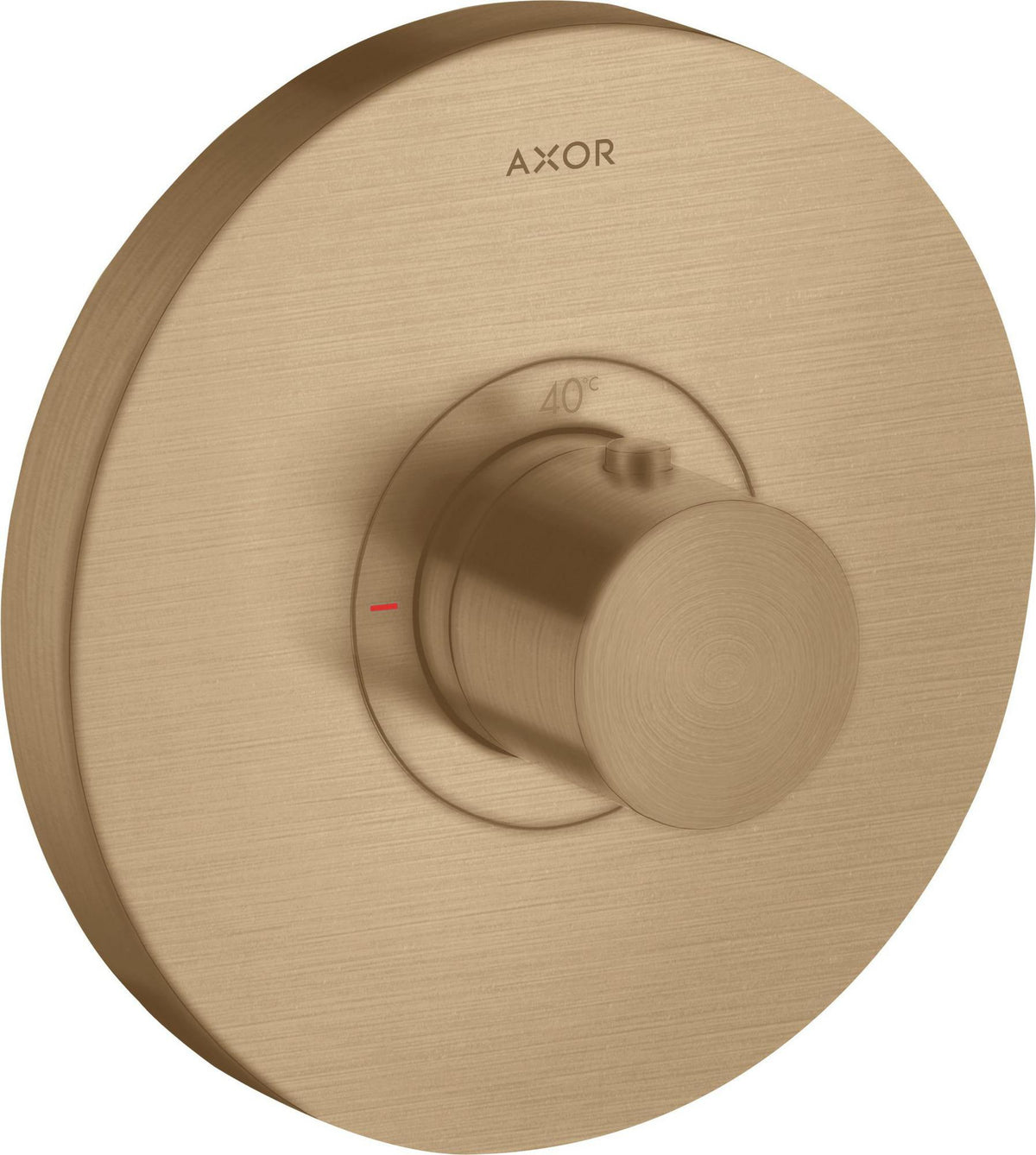 AXOR ShowerSelect Round Highflow Thermostat Unterputz Chrom – 1 Verbraucher, 59 l/min