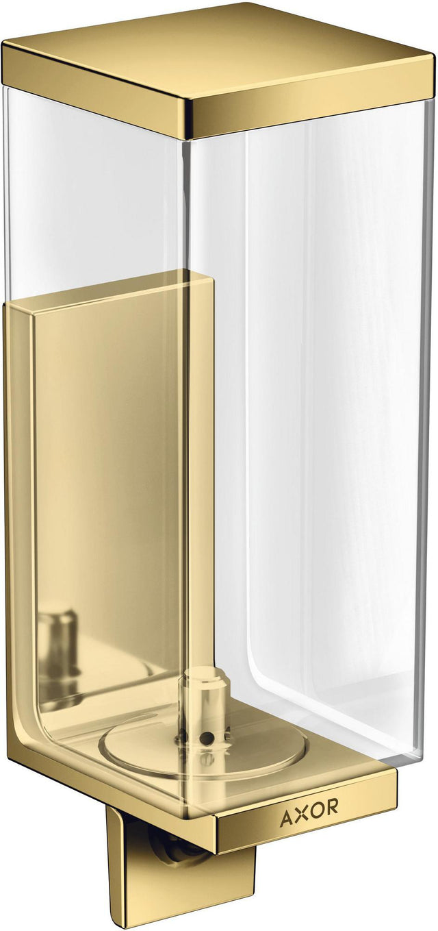 AXOR Universal Lotionspender in polished gold optic – Wandmontage, 600 ml, für Flüssigseife
