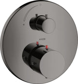 AXOR Starck Thermostatbatterie Unterputz mit Abstellventil Chrom – 1 Verbraucher, Temperaturbegrenzer