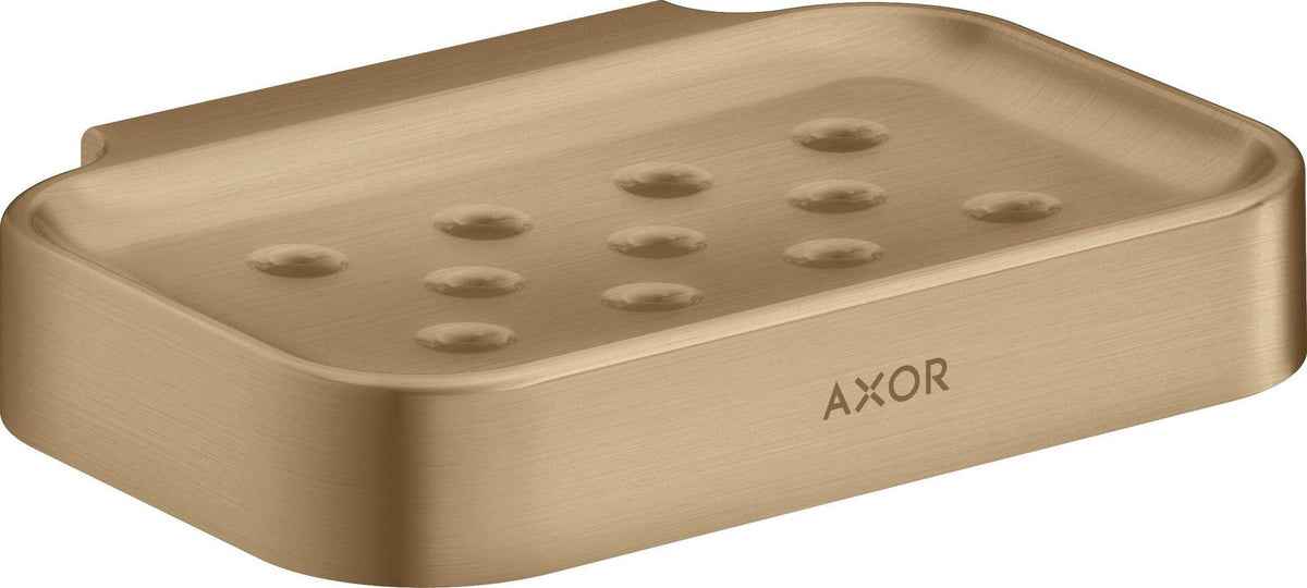 AXOR Universal Circular Seifenschale mattweiß – Wandmontage mit verdeckter Befestigung
