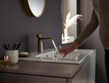 HANSGROHE Talis E Einhebel-Waschtischmischer 110 mit Ablaufgarnitur, chrom – ComfortZone, 5 l/min