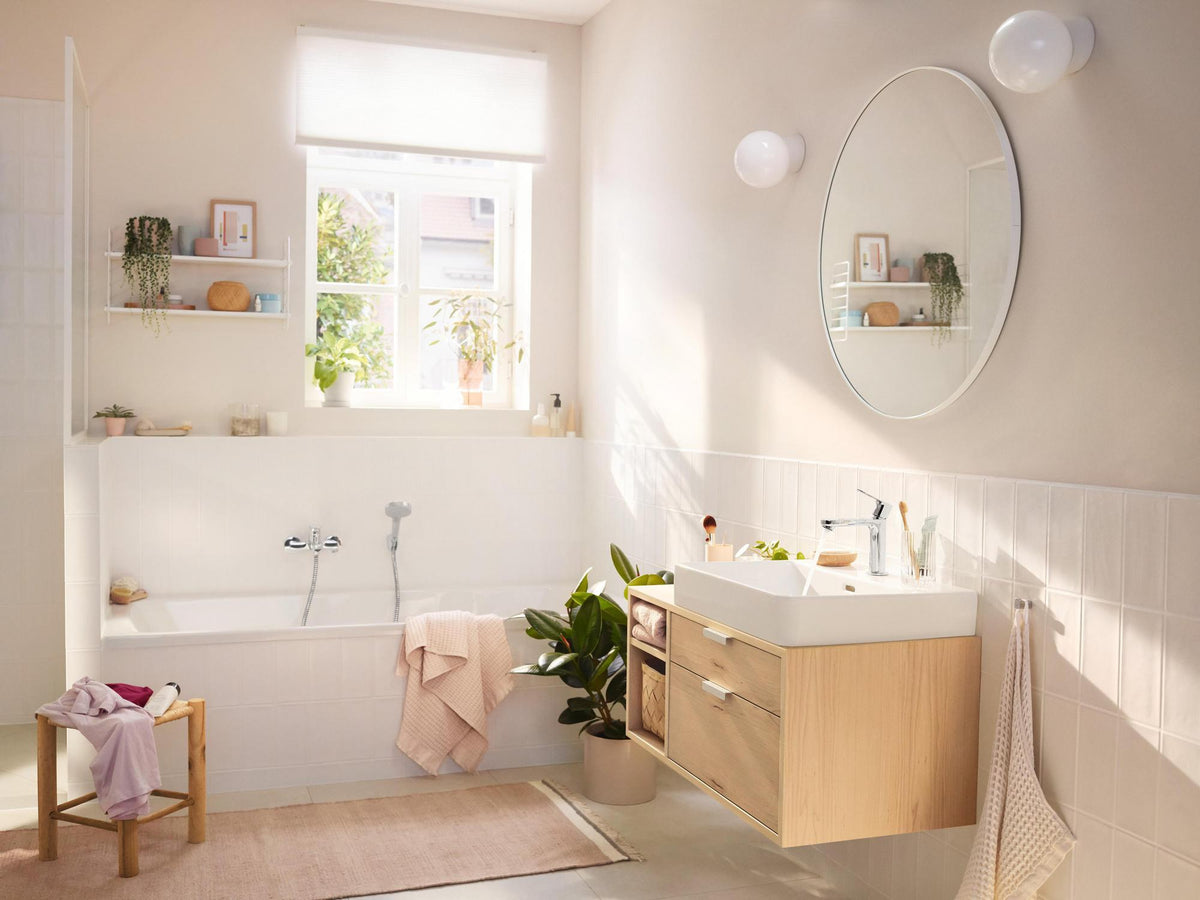 HANSGROHE Rebris S 110 CoolStart Einhebel-Waschtischmischer chrom – ohne Ablaufgarnitur