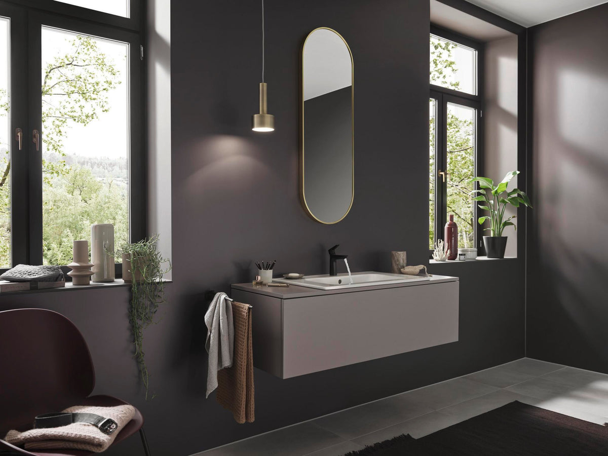 HANSGROHE Talis E Einhebel-Waschtischmischer 110 CoolStart mit Ablaufgarnitur, chrom