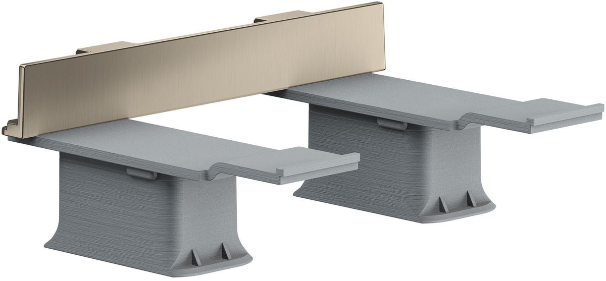 AXOR Universal Adapterset zur Montage von Accessoires auf Reling – chrom, Softsquare