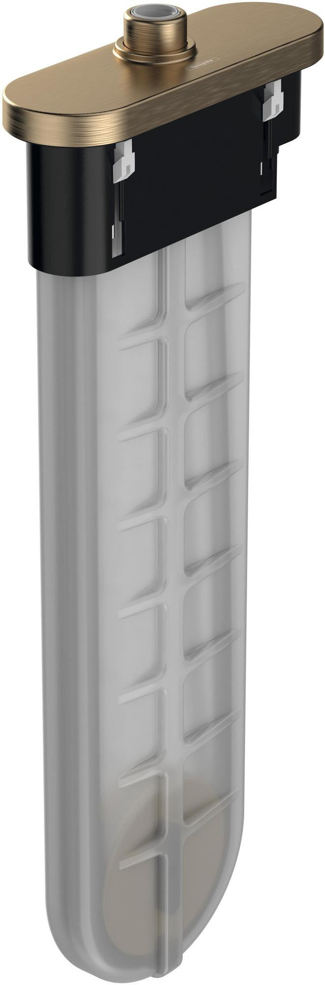 HANSGROHE sBox Wannenrandset oval chrom – Fertigmontageset mit Schlauchbox für Wannenrand- und Fliesenrandmontage