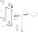AXOR CITTERIO E Brauseset mit 120 3jet Handbrause und Brausestange in Chrom