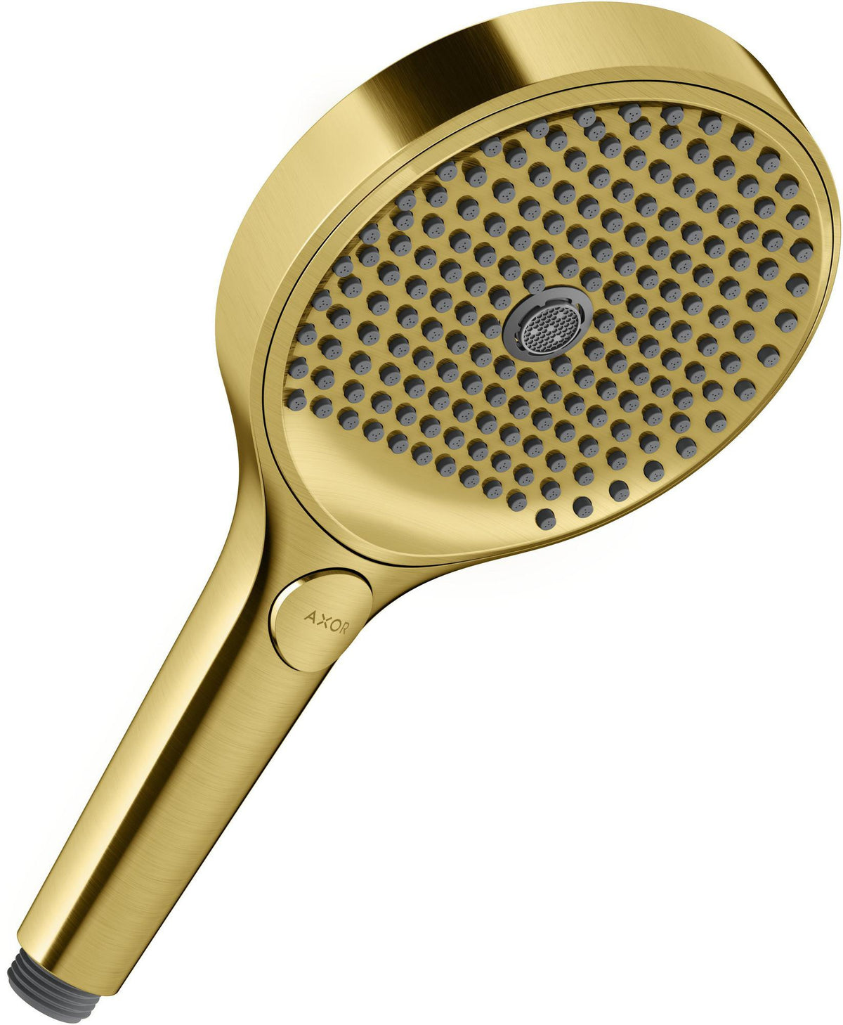 AXOR Handbrause ShowerSolutions 3jet mit 132 mm Brausekopf und Select-Taste in Messing