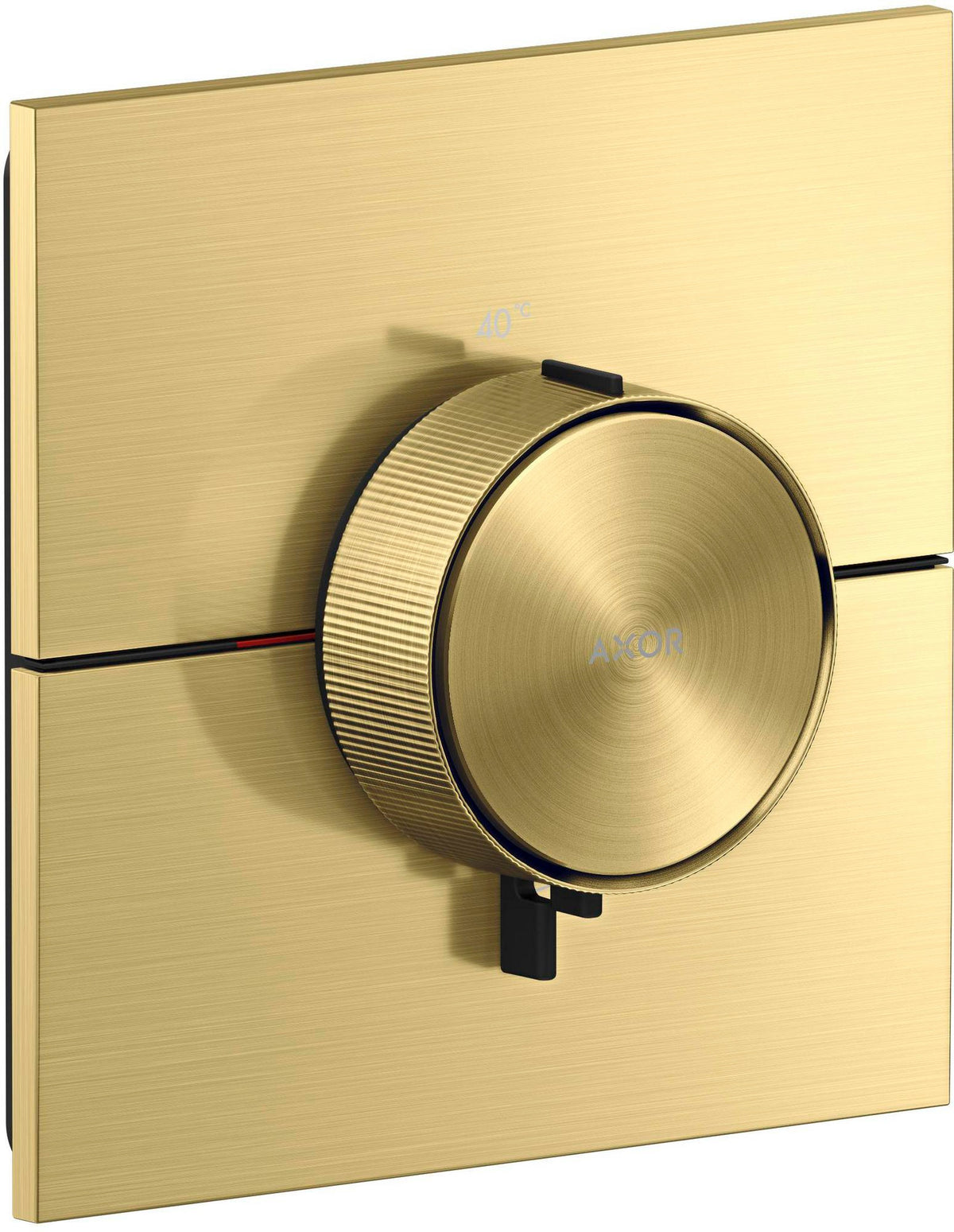 AXOR ShowerSelect ID HighFlow Thermostat Unterputz eckig chrom – präzise Temperatur- und Volumensteuerung