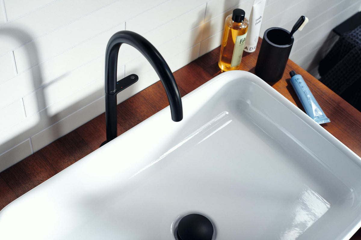 AXOR ONE Select 260 Waschtischmischer mit Push-Open Ablaufgarnitur, chrom