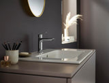 HANSGROHE HG Einhebel-Waschtischmischer 110 LOGIS mit Zugstangen-Ablaufgarnitur, chrom