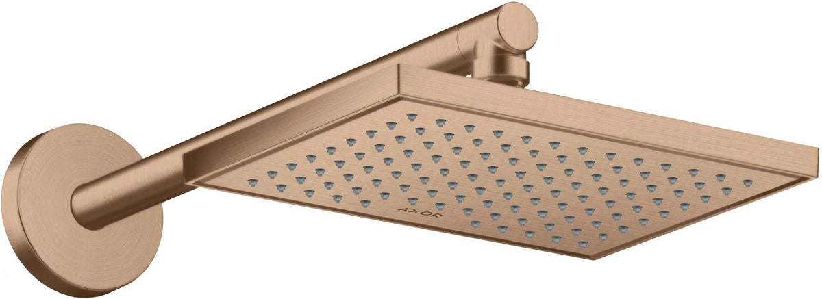 AXOR Kopfbrause 245 x 185 mm, 1 Jet, EcoSmart, chrom – Hansgrohe