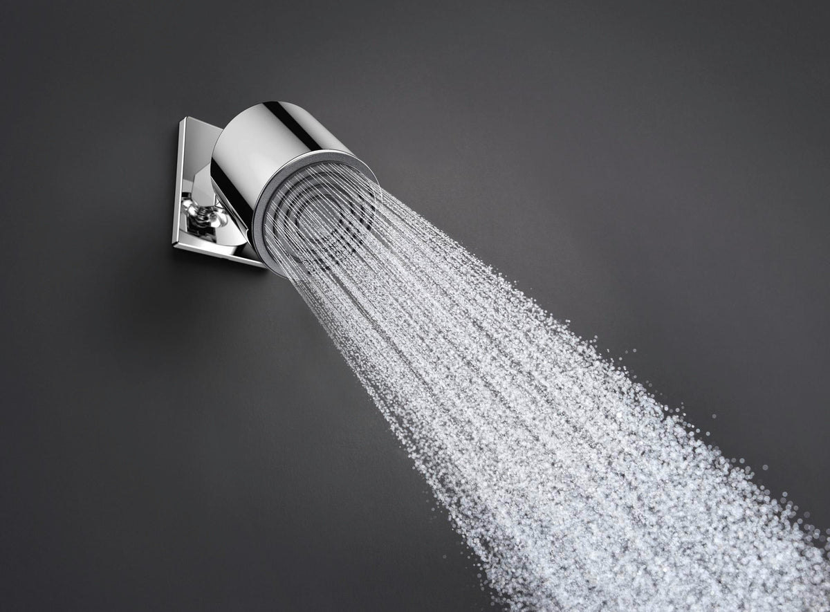 HANSGROHE Pulsify S 105 Kopfbrause mit PowderRain Strahl in Chrom – 1 Strahlart, Antikalk