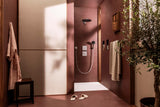 HANSGROHE ShowerSelect Comfort E Thermostat Fertigmontageset – Chrom, 1 Verbraucher, thermische Desinfektion