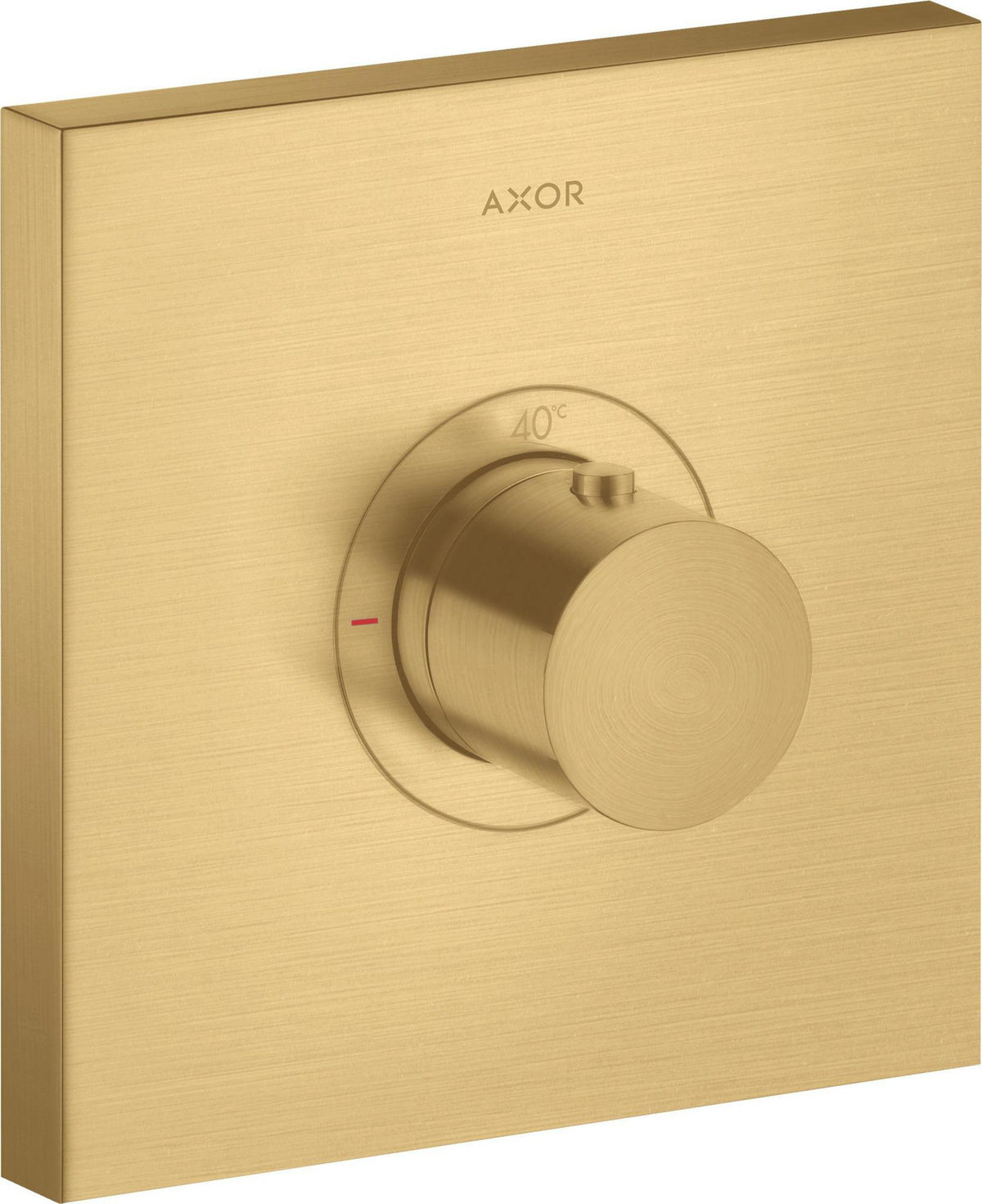 AXOR ShowerSelect Square Highflow UP Thermostatbatterie Chrom – Eckige Unterputz-Armatur mit 59 l/min