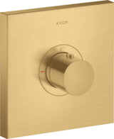 AXOR ShowerSelect Square Highflow UP Thermostatbatterie Chrom – Eckige Unterputz-Armatur mit 59 l/min