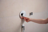 HANSGROHE Porter Fine Brausehalter – Wandhalterung aus Metall für konische Brauseschläuche