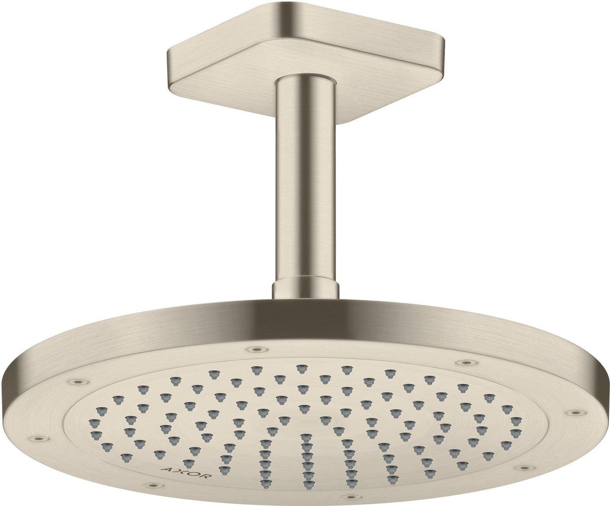 AXOR Kopfbrause 245 1jet EcoSmart Chrom – 245 mm Rain Strahl für Wand- und Deckenmontage