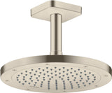 AXOR Kopfbrause 245 1jet EcoSmart Chrom – 245 mm Rain Strahl für Wand- und Deckenmontage